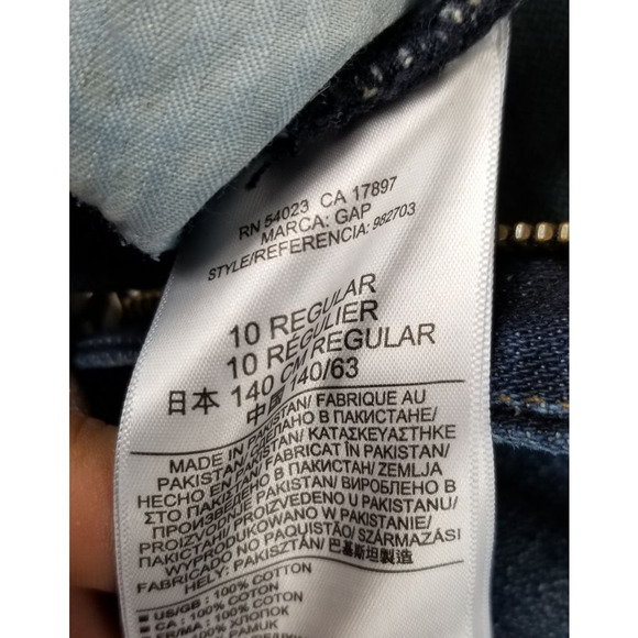 Gap 1969 Original BOYS Jean's Sz 10 - Picture 5 of 5